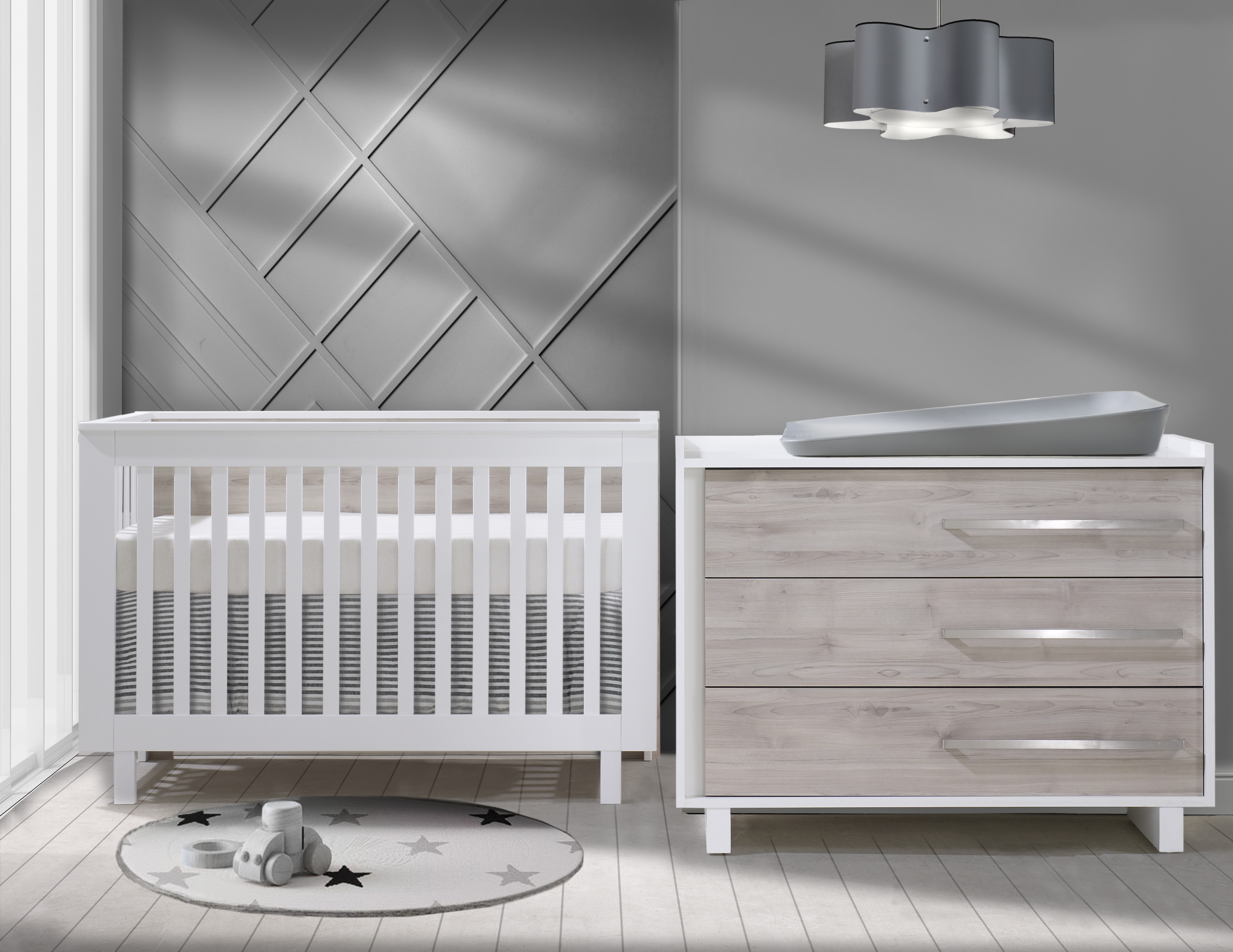 Urban Convertible Crib Dresser Sold, Baby Mod Olivia Dresser
