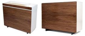 roh dresser with and without changing tray
